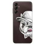 Senada Samsung Galaxy A54 İle Uyumlu Kılıf Silikon Desenli Resimli Uv Kapak Pugman