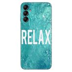 Senada Samsung Galaxy A54 İle Uyumlu Kılıf Silikon Desenli Resimli Uv Kapak Relax Mermer