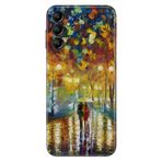 Senada Samsung Galaxy A54 İle Uyumlu Kılıf Silikon Desenli Resimli Uv Kapak Romantizm