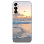 Senada Samsung Galaxy A54 İle Uyumlu Kılıf Silikon Desenli Resimli Uv Kapak Sahil