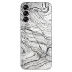 Senada Samsung Galaxy A54 İle Uyumlu Kılıf Silikon Desenli Resimli Uv Kapak Sena Mermer
