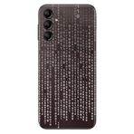 Senada Samsung Galaxy A54 İle Uyumlu Kılıf Silikon Desenli Resimli Uv Kapak Şifre Matrix