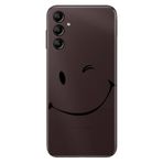 Senada Samsung Galaxy A54 İle Uyumlu Kılıf Silikon Desenli Resimli Uv Kapak Smile,Color841
