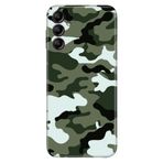 Senada Samsung Galaxy A54 İle Uyumlu Kılıf Silikon Desenli Resimli Uv Kapak Trend Kamuflaj