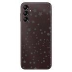 Senada Samsung Galaxy A54 İle Uyumlu Kılıf Silikon Desenli Resimli Uv Kapak Yıldızlar