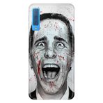 Senada Samsung Galaxy A7 2018 İle Uyumlu Kılıf Desenli Baskılı Silikon Americanpsycho