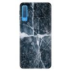 Senada Samsung Galaxy A7 2018 İle Uyumlu Kılıf Desenli Baskılı Silikon Bells Mermer