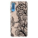 Senada Samsung Galaxy A7 2018 İle Uyumlu Kılıf Desenli Baskılı Silikon Pink Mandala