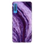 Senada Samsung Galaxy A7 2018 İle Uyumlu Kılıf Desenli Baskılı Silikon Pinker