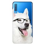 Senada Samsung Galaxy A7 2018 İle Uyumlu Kılıf Desenli Baskılı Silikon Prof Dog