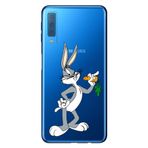 Senada Samsung Galaxy A7 2018 ile Uyumlu Kılıf Resimli Desenli Silikon Bugs