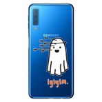 Senada Samsung Galaxy A7 2018 ile Uyumlu Kılıf Resimli Desenli Silikon İyiyim