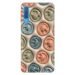 Senada Samsung Galaxy A7 2018 ile Uyumlu Kılıf Resimli Desenli Silikon Smiling