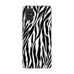 Senada Samsung Galaxy A71 İle Uyumlu Kılıf Desenli Resimli Hd Silikon Telefon Kabı Kapak - Zebradeseni