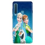 Senada Samsung Galaxy A9 2018 ile Uyumlu Kılıf Resimli Desenli Silikon ElsaAnnaOlaf