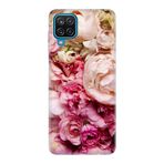 Senada Samsung Galaxy M12 A12 İle Uyumlu Kılıf Desenli Tam Uyumlu Silikon - Kuru Çiçek