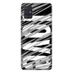 Senada Samsung Galaxy M31S Tam Koruma Desenli Silikon İle Uyumlu Kılıf Gri Aşk Love Tema