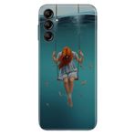 Senada Samsung Galaxy M34 5G İle Uyumlu Kılıf Silikon Desenli Tam Koruma Resimli Kapak Aşk Acısı