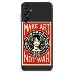 Senada Samsung Galaxy M34 5G İle Uyumlu Kılıf Silikon Desenli Tam Koruma Resimli Kapak Make Art
