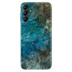 Senada Samsung Galaxy M34 5G İle Uyumlu Kılıf Silikon Desenli Tam Koruma Resimli Kapak Mavi Mermer