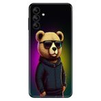 Senada Samsung Galaxy M34 ile Uyumlu Kılıf Resimli Desenli Silikon Cool Teddy