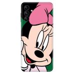 Senada Samsung Galaxy M34 ile Uyumlu Kılıf Resimli Desenli Silikon Minnie Smile