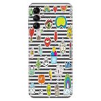 Senada Samsung Galaxy M34 ile Uyumlu Kılıf Resimli Desenli Silikon Patches