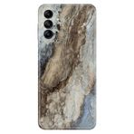 Senada Samsung Galaxy M34 ile Uyumlu Kılıf Resimli Desenli Silikon Safari Mermer