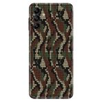 Senada Samsung Galaxy M34 ile Uyumlu Kılıf Resimli Desenli Silikon X Kamuflaj