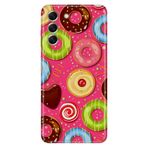 Senada Samsung Galaxy S21 Fe İle Uyumlu Kılıf Desenli Baskılı Silikon Donut