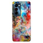 Senada Tecno Camon 18 Premier İle Uyumlu Kılıf Silikon Moderna Desenli Boyaların Dansı