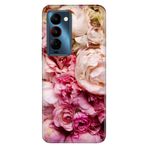 Senada Tecno Camon 18 Premier Uyumlu İle Uyumlu Kılıf Silikon Moderna Desenli Kuru Çiçek