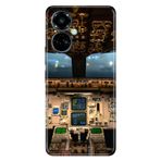 Senada Tecno Camon 19 Pro İle Uyumlu Kılıf Modern Tasarım Silikon Desenli Kokpit