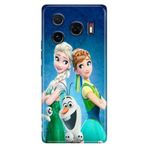 Senada Tecno Camon 30 Pro 5G ile Uyumlu Kılıf Resimli Desenli Silikon ElsaAnnaOlaf