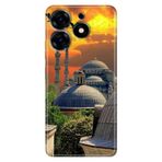 Senada Tecno Spark 20 Pro 5G İle Uyumlu Kılıf Desenli Baskılı Silikon Kızılistanbul