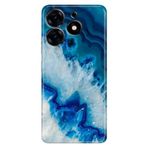 Senada Tecno Spark 20 Pro 5G İle Uyumlu Kılıf Desenli Baskılı Silikon Koyu Ametist