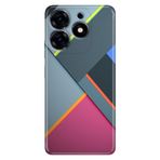 Senada Tecno Spark 20 Pro 5G İle Uyumlu Kılıf Resimli Baskılı Nano Silikon 6D Renkler