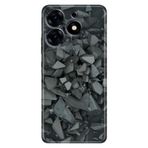 Senada Tecno Spark 20 Pro 5G İle Uyumlu Kılıf Resimli Baskılı Nano Silikon Broken
