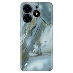 Senada Tecno Spark 20 Pro 5G İle Uyumlu Kılıf Resimli Baskılı Nano Silikon Carlo Mermer