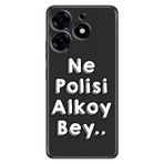 Senada Tecno Spark 20 Pro 5G İle Uyumlu Kılıf Resimli Baskılı Nano Silikon Ne Polisi