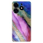 Senada Tecno Spark 20 Pro 5G İle Uyumlu Kılıf Resimli Baskılı Nano Silikon Soho Mermer