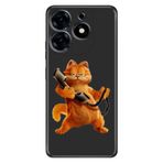 Senada Tecno Spark 20 Pro 5G ile Uyumlu Kılıf Resimli Desenli Silikon KarakterGarfield
