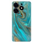 Senada Tecno Spark 20 Pro 5G ile Uyumlu Kılıf Resimli Desenli Silikon Liquid Mermer