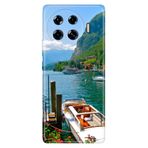Senada Tecno Spark 20 Pro Plus 6.78İnc İle Uyumlu Kılıf Dekoratif Silikon Baskılı Kapak Como