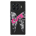 Senada Tecno Spark 20 Pro Plus 6.78İnc İle Uyumlu Kılıf Dekoratif Silikon Baskılı Kapak Cute Kurdele