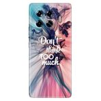 Senada Tecno Spark 20 Pro Plus 6.78İnc İle Uyumlu Kılıf Dekoratif Silikon Baskılı Kapak Too Much