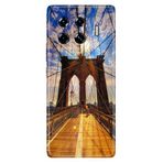 Senada Tecno Spark 20 Pro Plus 6.78İnc İle Uyumlu Kılıf Desenli Silikon Baskılı Kapak Walking Bridge