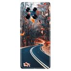 Senada Tecno Spark 20 Pro Plus 6.78İnc İle Uyumlu Kılıf Renkli Silikon Baskılı Tpu Romantik Yol