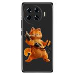 Senada Tecno Spark 20 Pro Plus+ ile Uyumlu Kılıf Retro Trendy Silikon Baskılı KarakterGarfield