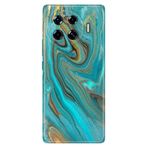 Senada Tecno Spark 20 Pro Plus+ ile Uyumlu Kılıf Tema Art Desenli Baskılı Silikon Liquid Mermer